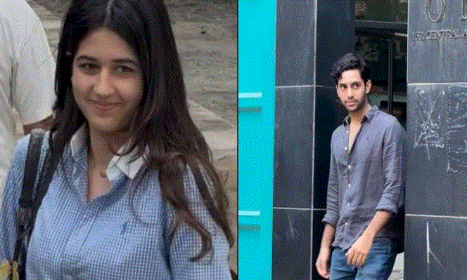 Photo of Rajesh Khanna की नातिन संग स्पॉट हुए Amitabh Bachchan के नाती अगस्त्य नंदा