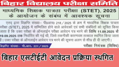 Photo of तकनीकी कारणों से एसटीईटी आवेदन प्रक्रिया स्थगित