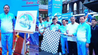 Photo of सीएम धामी ने दून में किया आदि कैलाश परिक्रमा रन का फ्लैग ऑफ