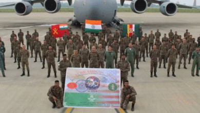 Photo of टैरिफ वॉर के बीच अमेरिका पहुंचे भारतीय सेना के जवान, US आर्मी के साथ करेंगे युद्धाभ्यास