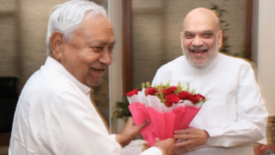 Photo of सीएम नीतीश कुमार से मिले अमित शाह