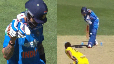 Photo of विराट कोहली लगातार दूसरी बार डक पर हुए आउट