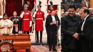 Photo of पूर्व CJI गवई ने पेश की मिसाल: शपथ के बाद सीजेआई सूर्यकांत को लगाया गले