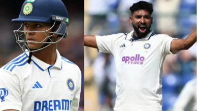 Photo of यशस्वी-सिराज आउट, ऑस्ट्रेलिया की बेस्ट टेस्ट ‘प्लेइंग-11’ में इन 4 भारतीयों का जलवा