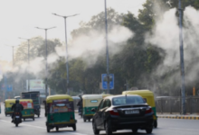 Photo of राजधानी में प्रदूषण से मिली थोड़ी राहत, हवा खराब श्रेणी में; जानें कहां-कितना AQI
