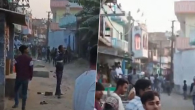 Photo of सरस्वती प्रतिमा विसर्जन के दौरान हिंसक झड़प दो समुदाय भिड़े, कई घायल, पुलिस जांच में जुटी