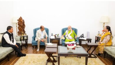 Photo of सीएम खेमचंद ने उपमुख्यमंत्रियों के साथ की गृह मंत्री से मुलाकात