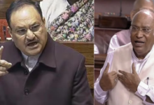 Photo of ‘अपनी पार्टी को अबोध बालक का बंधक मत बनाइए’, राज्यसभा में खरगे से बोले जेपी नड्डा