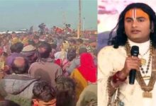 Photo of अनिरुद्धाचार्य की कथा में भगदड़, महिलाएं बेहोश, माता-पिता से बिछड़े मासूम