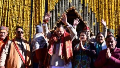 Photo of केदारनाथ धाम के कपाट खुले, सीएम धामी आशीर्वाद लेने पहुंचे