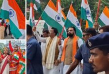 Photo of पटना में सीएम सम्राट चौधरी के नेतृत्व में निकली तिरंगा यात्रा