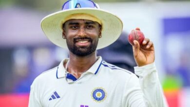 Photo of IND vs SL: श्रीलंका के खिलाफ 10 विकेट लेकर मानव सुथार ने लगाई रिकॉर्ड्स की झड़ी